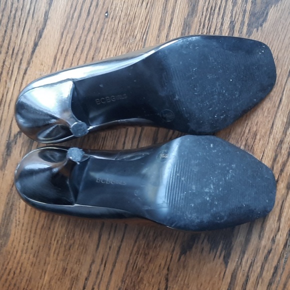 BCBG Women's Ariel Open Toe Pump - Pewter - Size 7 - Picture 4 of 6